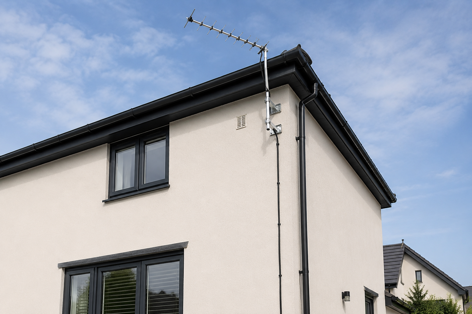Modern Birmingham home with a fitted TV aerial